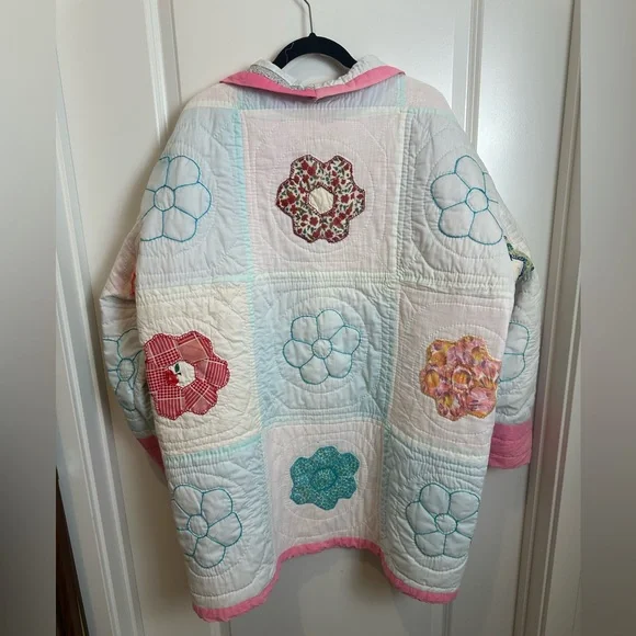 Flower quilt coat - Picture 2 of 2